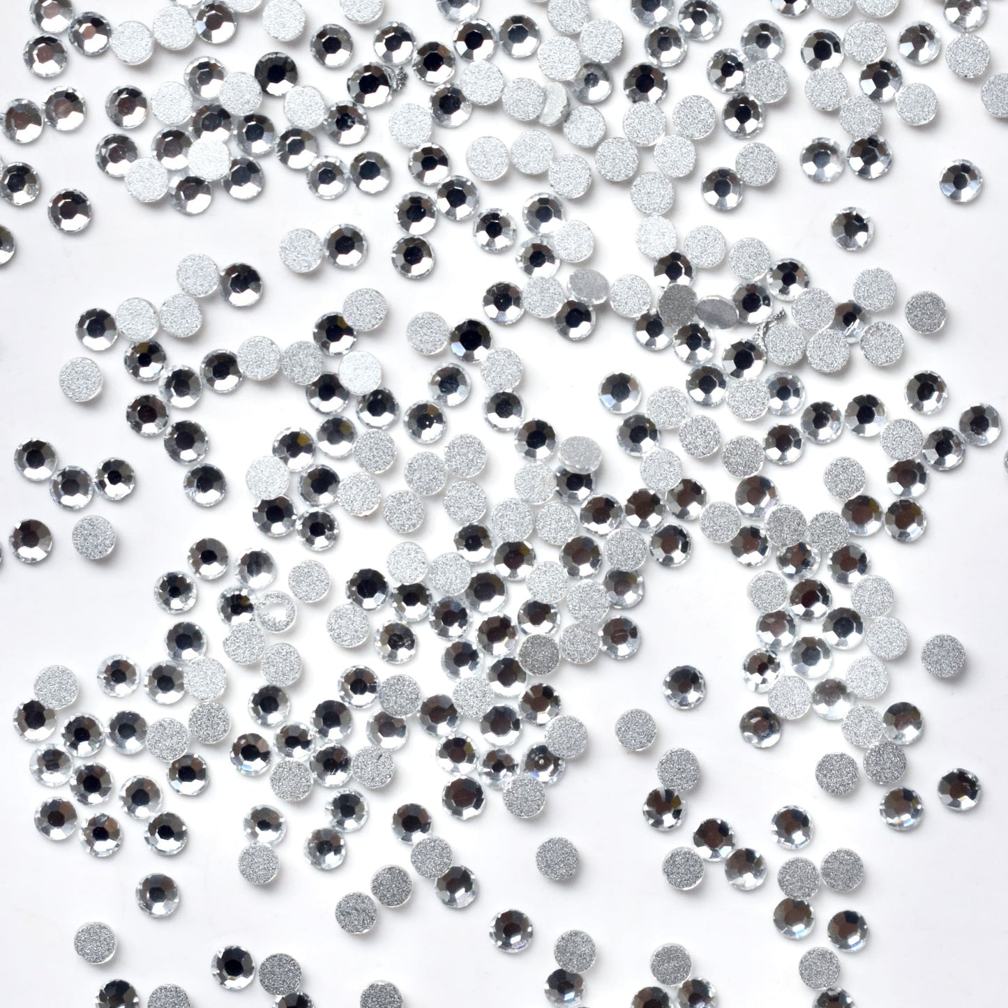 nail silver decals rhinestone decoration nail accesory