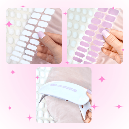 UV nehtové samolepky STARTER KIT