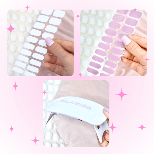 UV nehtové samolepky STARTER KIT