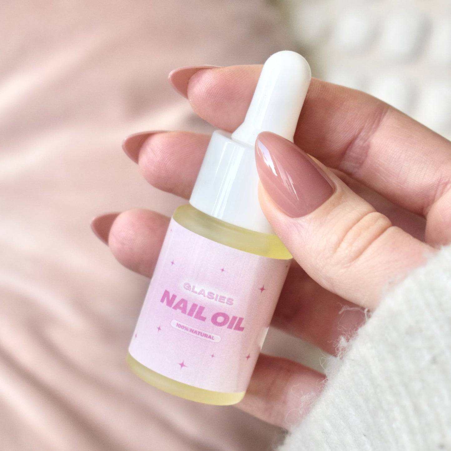 glasies nail oil jojoba natural pure 