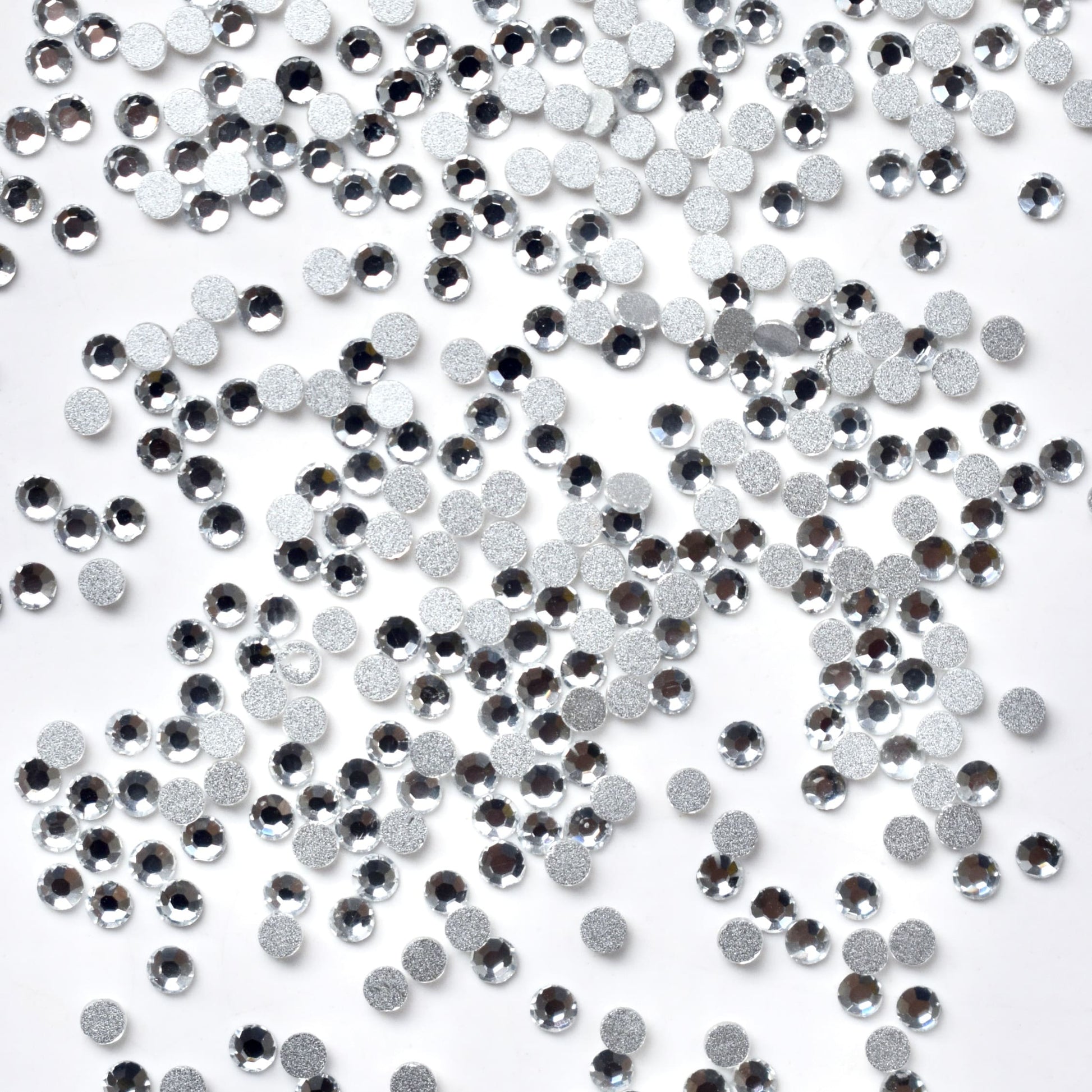 nail silver decals rhinestone decoration nail accesory