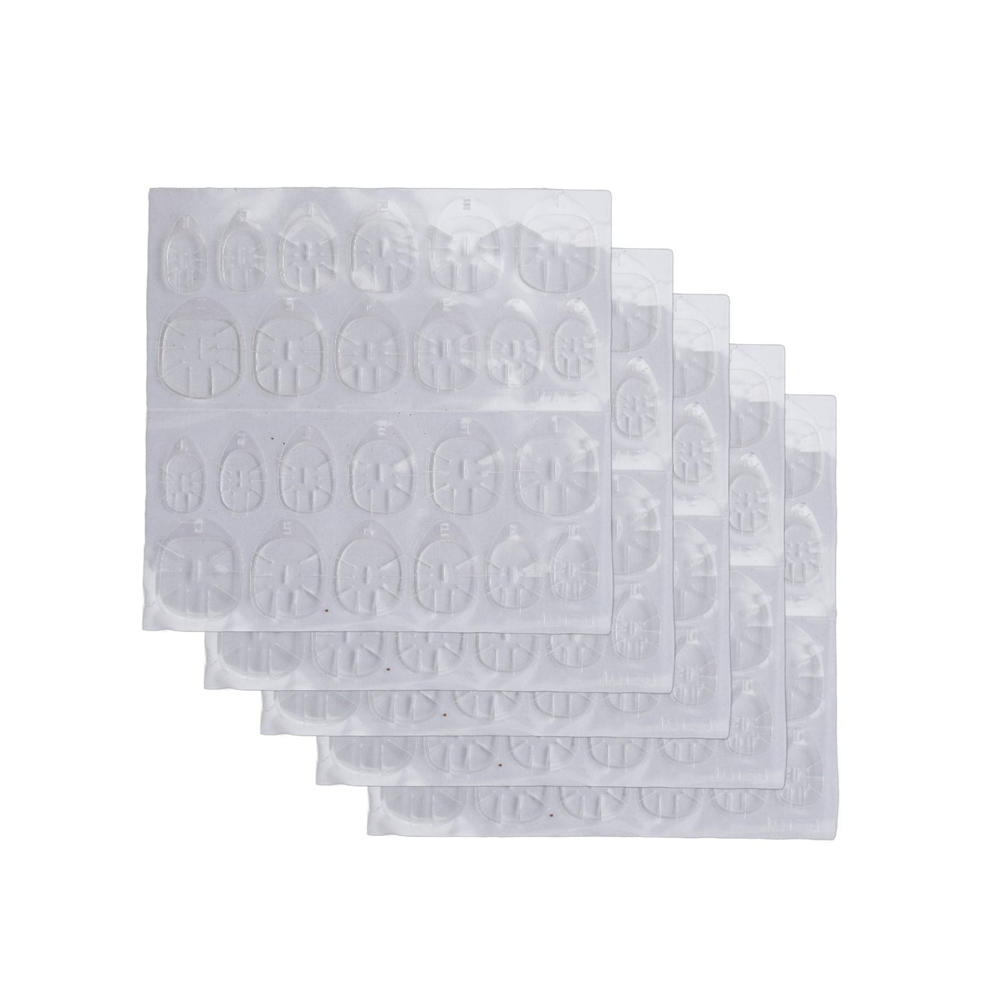 set samolepek umělé nehty presson nehty